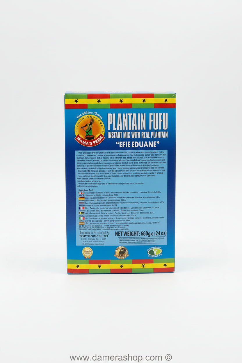 Mama Fufu Flour| Plantain Flour 680g ፉፉ
