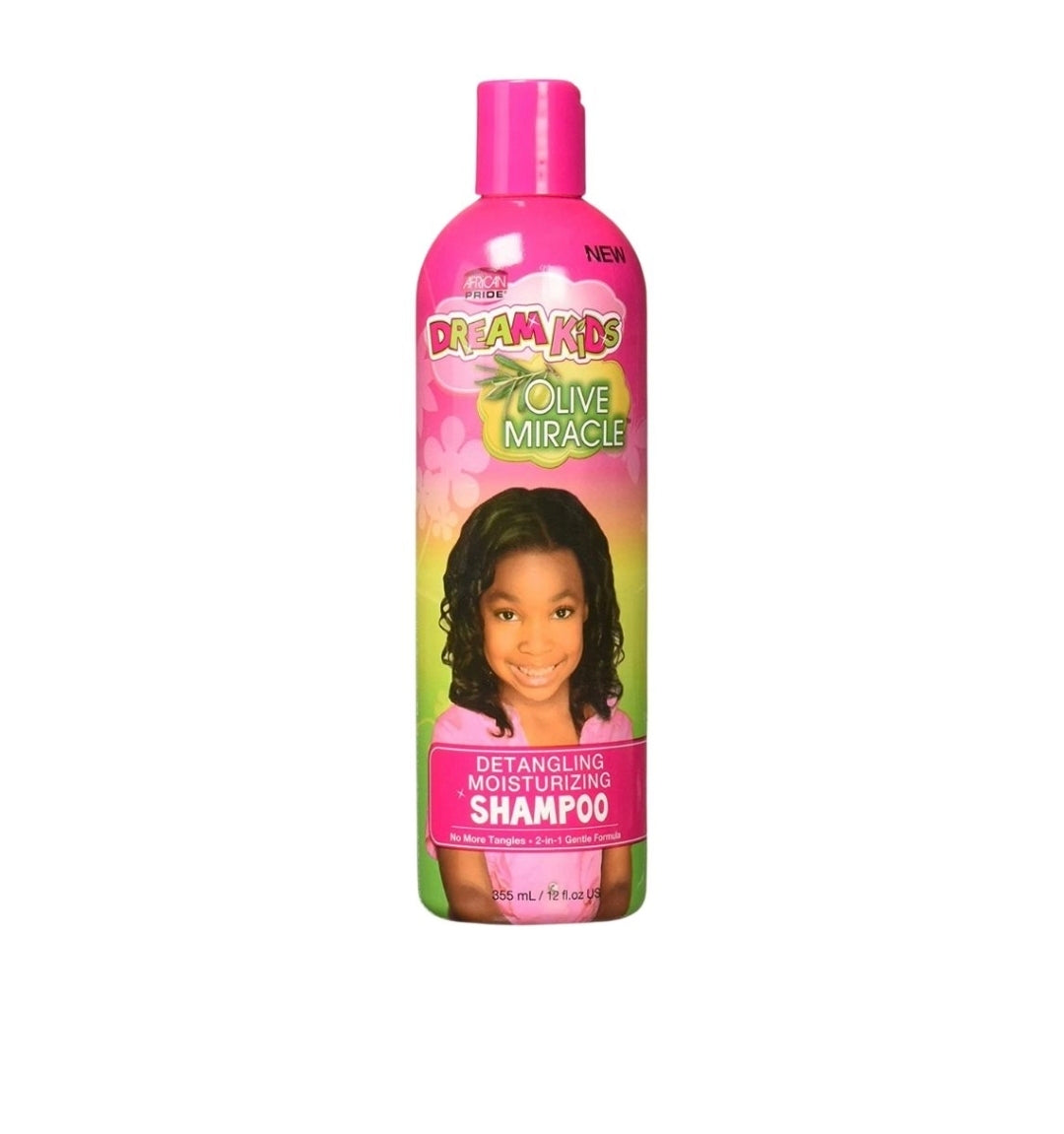 African Pride Dream Kids Olive Moisturizer Shampoo 12oz