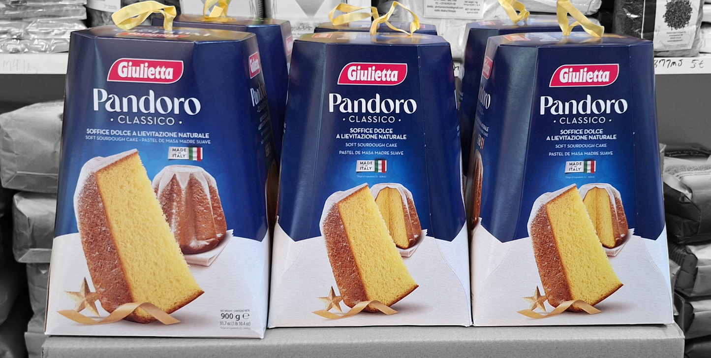 Giulietta
Giulietta - CLASSIC PANDORO with candied fruit and Sultana Raisins NW 31.7 oz (900gr). Italimport Inc. We have always guaranteed the highest ...
