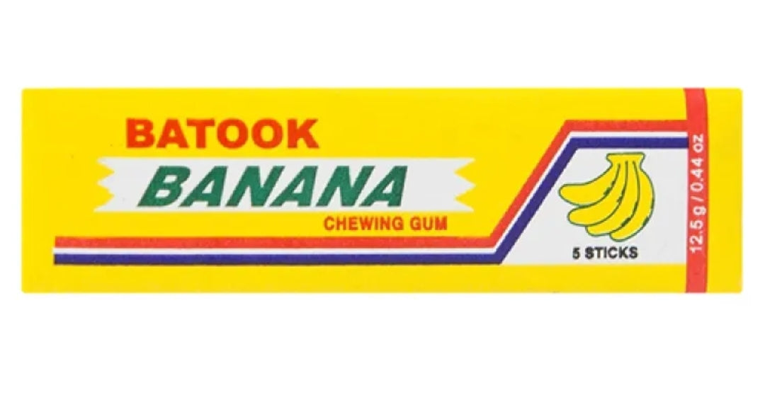 Batook Banana chewing Gum 20pcs