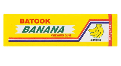 Batook Banana chewing Gum 20pcs