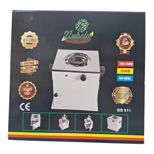 Electric hot plate white colour