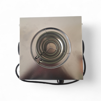 Electric hot plate white colour