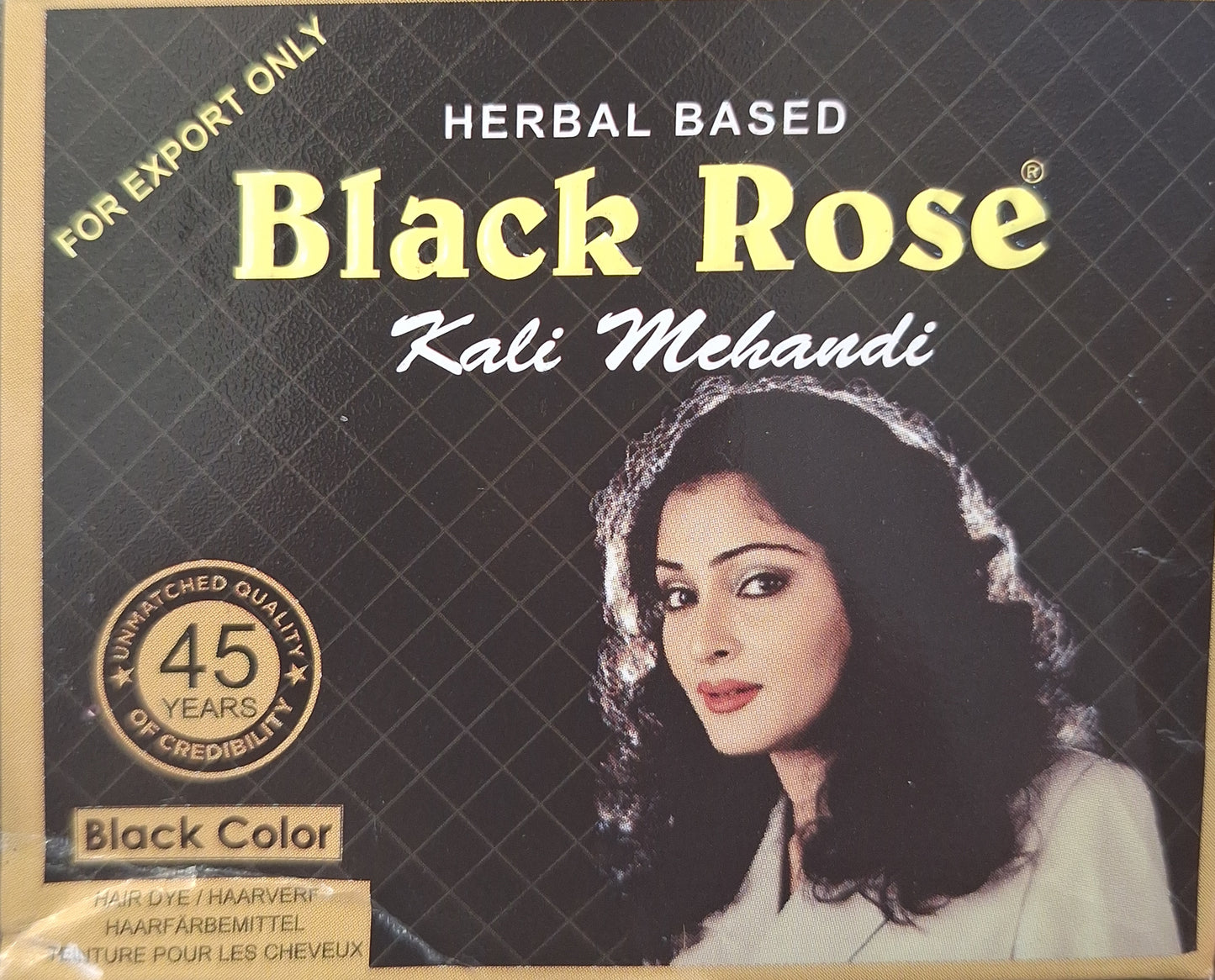 Black Rose - Kali Mehandi Black color