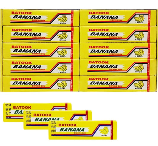 Batook Banana chewing Gum 20pcs
